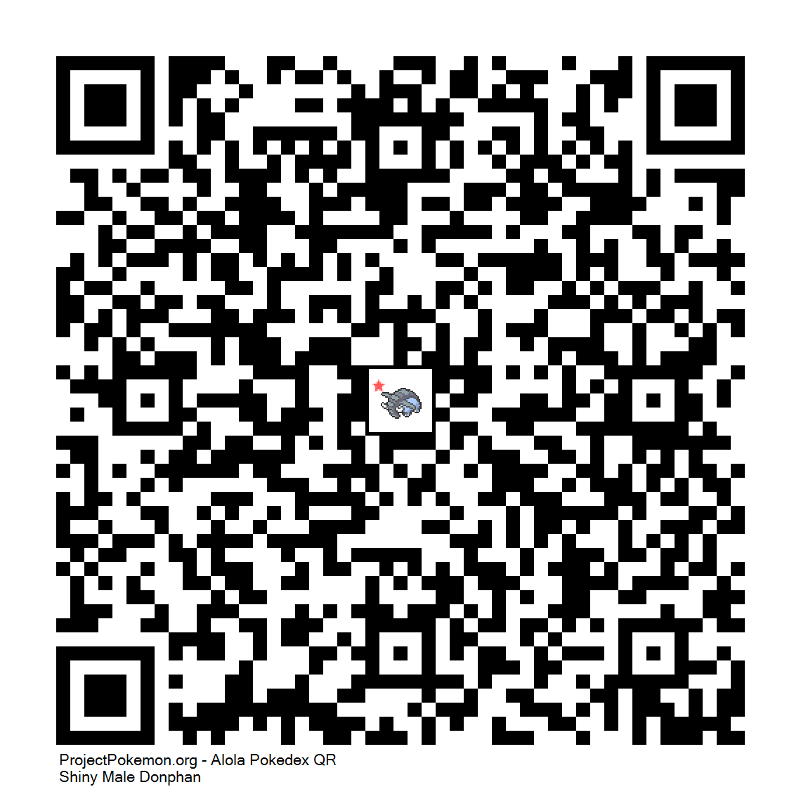 Cdigo QR de Donphan variocolor